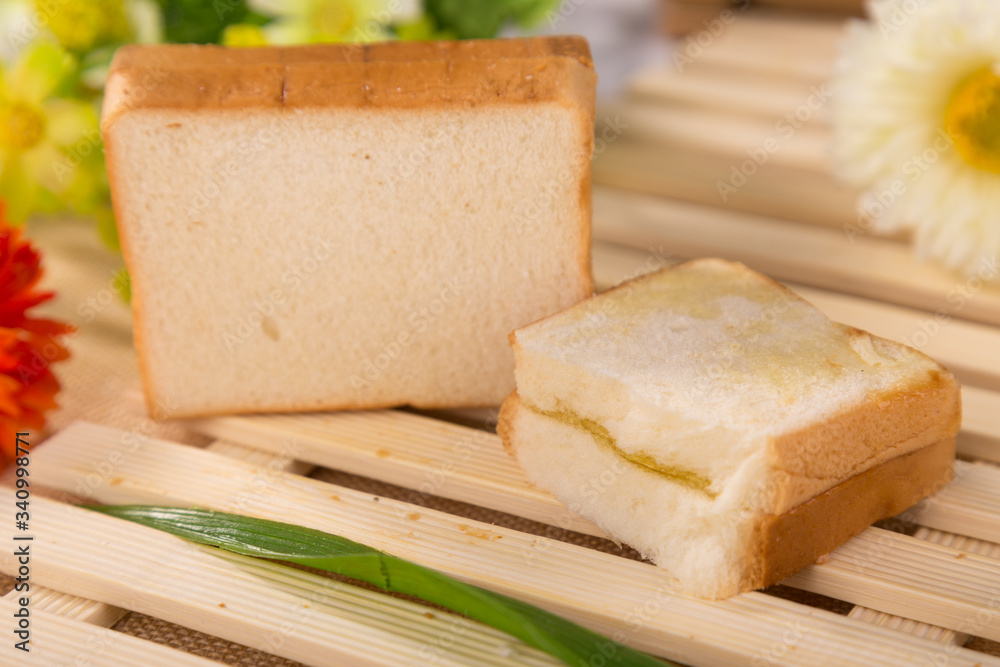 A slice of bread A slice of bread