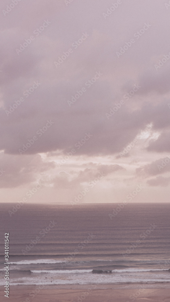 Obraz premium Bad weather over the sea