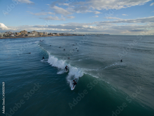 Surf afternoons on the island of Mallorca