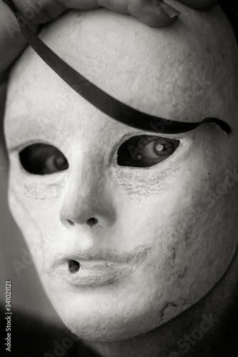 Vászonkép Gypsum mask