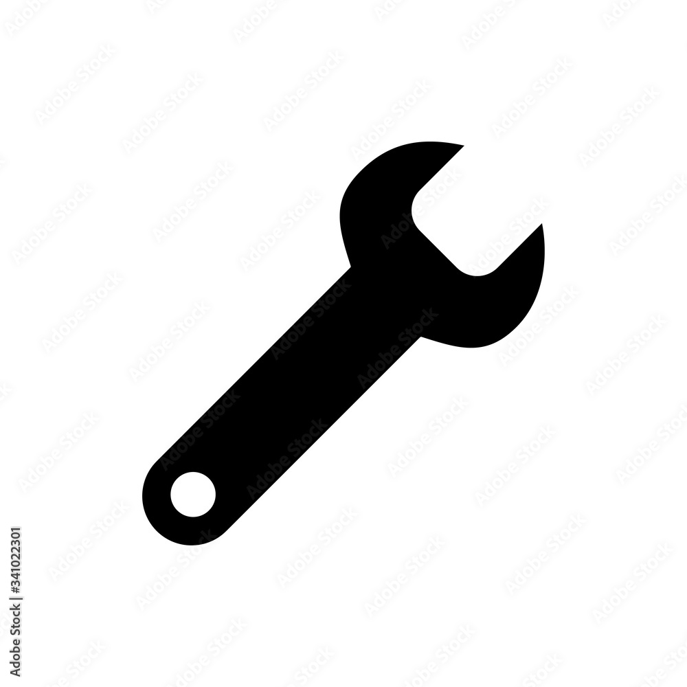 wrench icon vector trendy design template logo wrench icon vector trendy design template logo