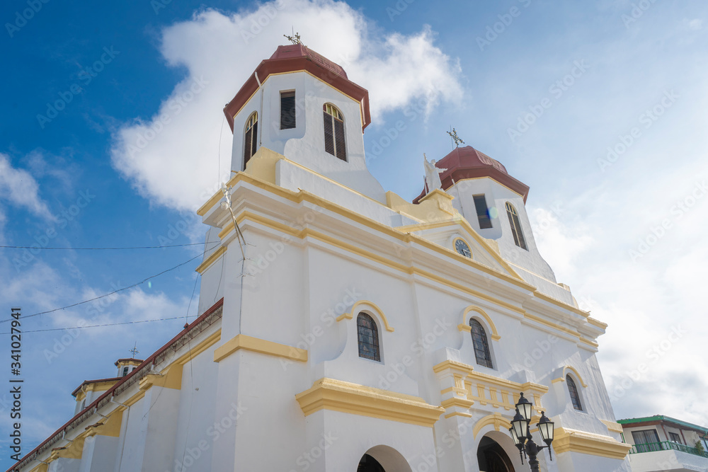 San Vicente, Antioquia / Colombia. February 23, 2020. Church of Our Lady of Chiquinquirá (san vicente antioquia)
