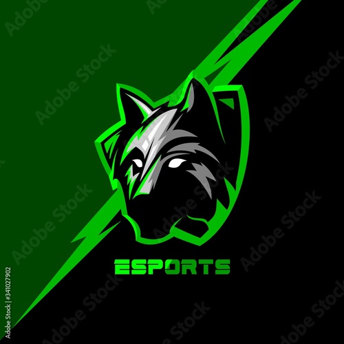 wolf mascot 