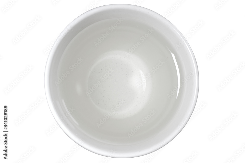 water in glass top view for drink isolated White Background water in glass top view for drink isolated White Background