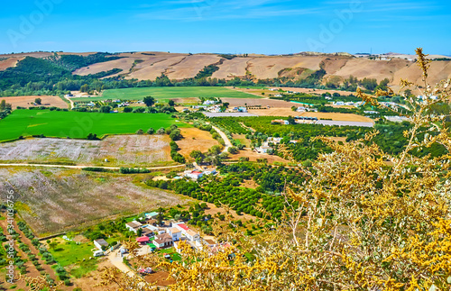 The meadows and grdens of Arcos, Spain photo