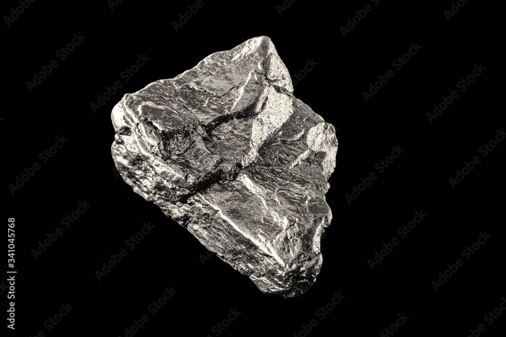 Tin is a chemical element with the symbol Sn, a pure tin nugget, used to produce various metal alloys used to coat other metals and protect them from corrosion