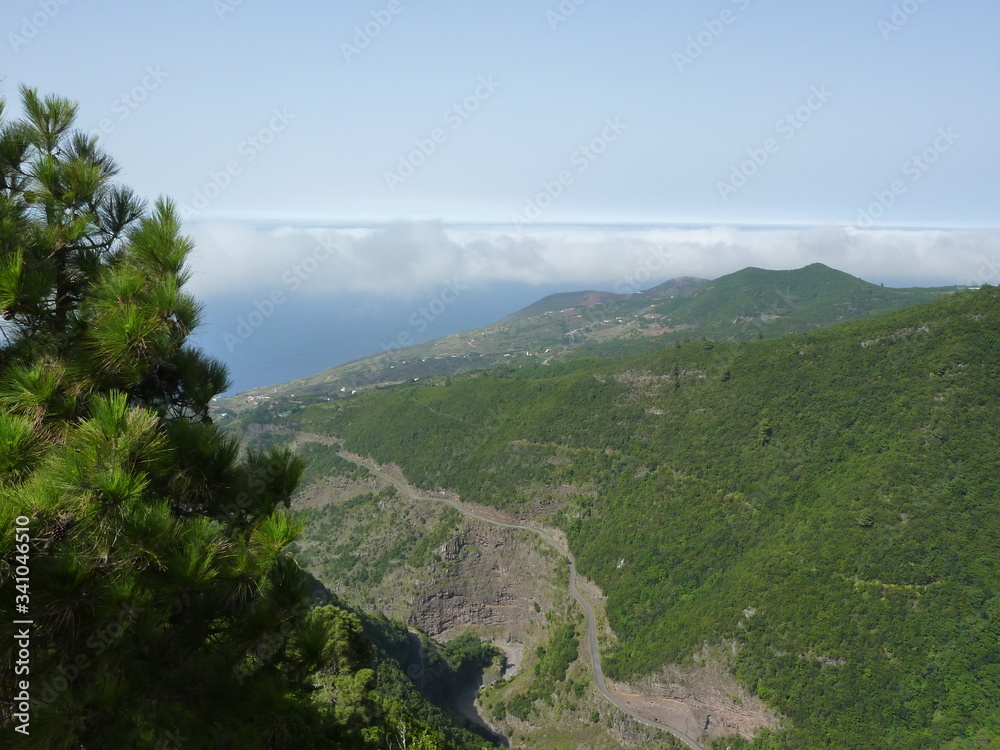 view from the top of the mountain