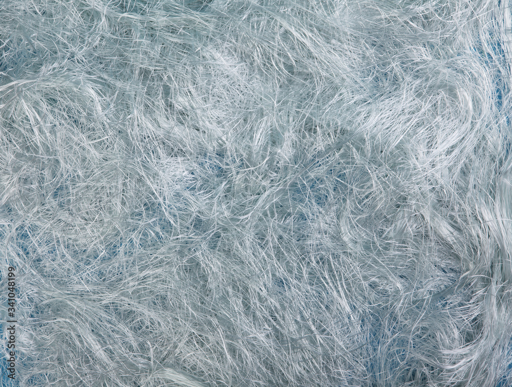 Light blue silk threads background Light blue silk threads background