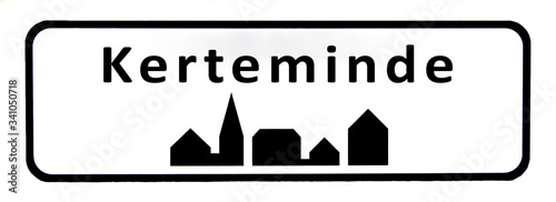 City sign of Kerteminde photo