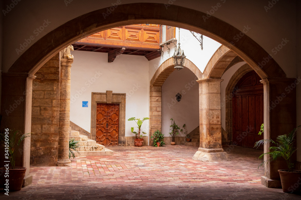 Mediterranean patio