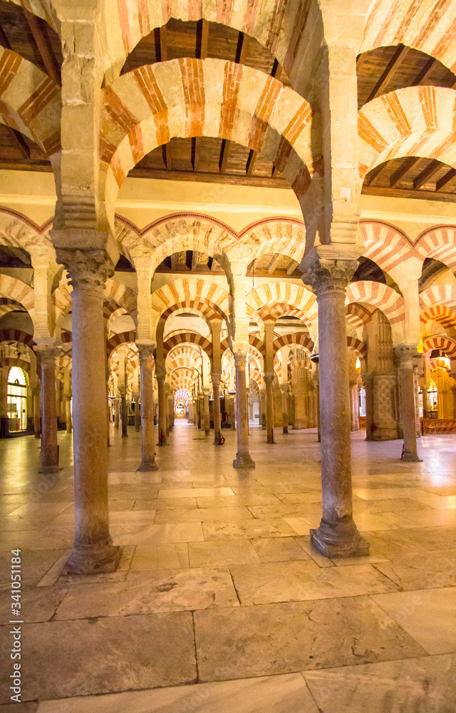 La Mezquita Cathedral in Cordoba, Spain