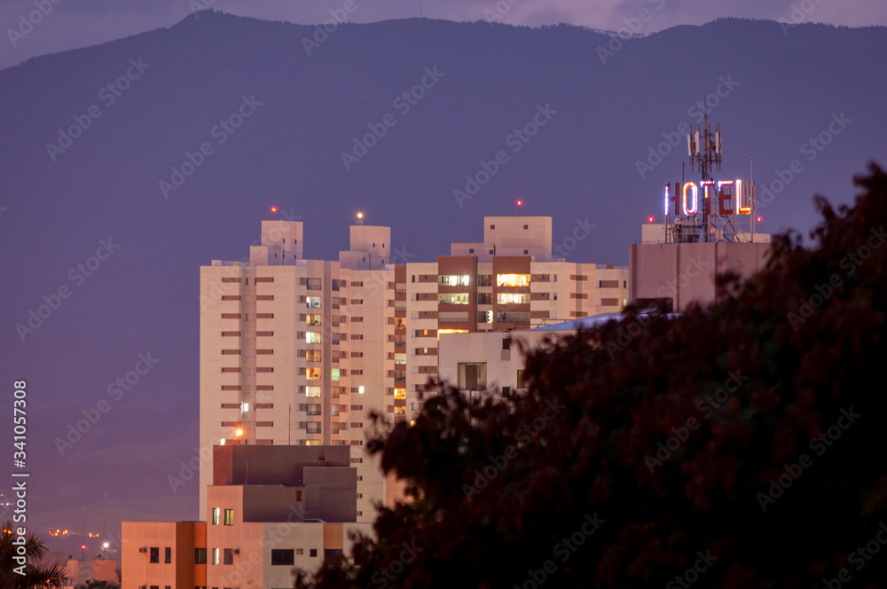 São Paulo skyline at night