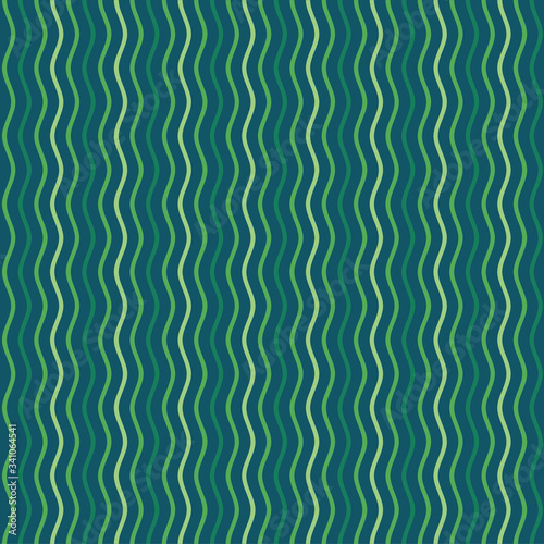 Vertical Wave Stripes Abstract Geometric Repeat Pattern