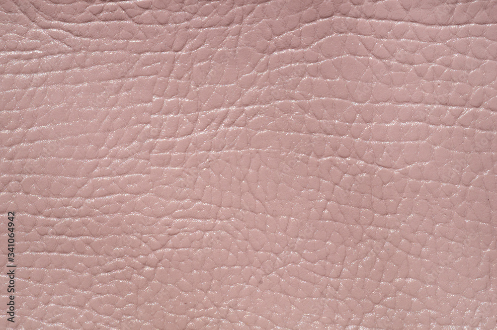 Fototapeta premium Catalog of pink shades imitation leather. Leatherette samples texture. Industry background