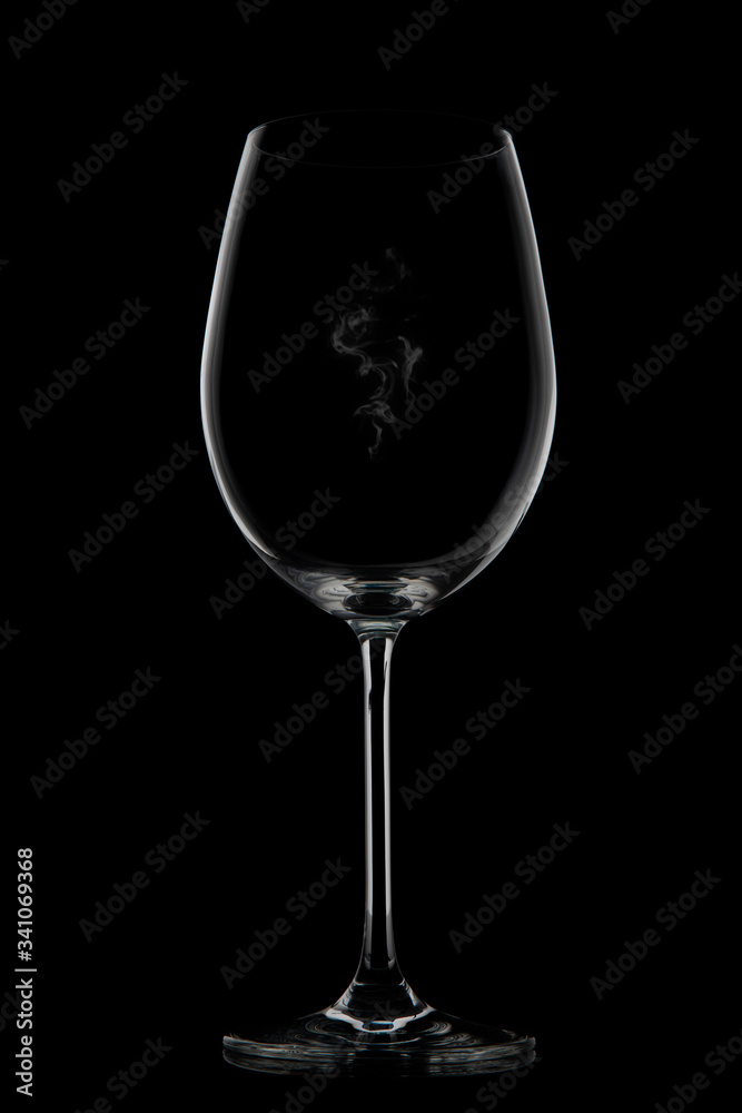 Large wine glass on a black background
Large wine glass on a black background