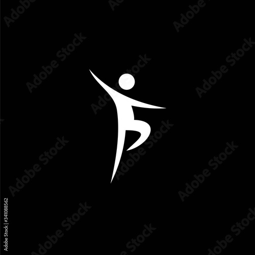 dancer logo , logo simple dancer , logo symbol dancer 