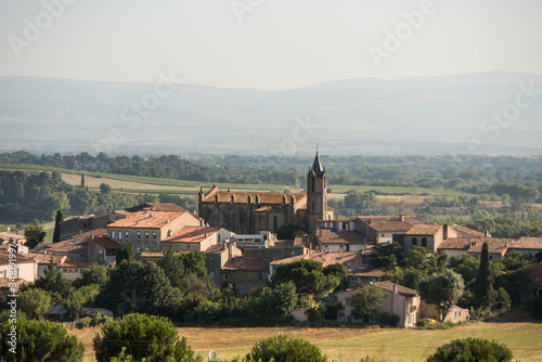 small quaint european village in french countryside  © Zach