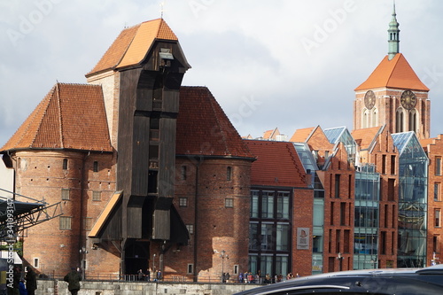 Gdansk Poland Old town