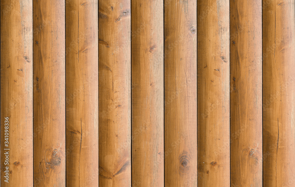 wooden logs with a natural wood texture, siding wooden logs with a natural wood texture, siding