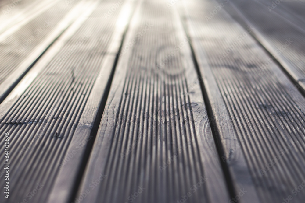 wooden deck in sunlight wooden deck in sunlight