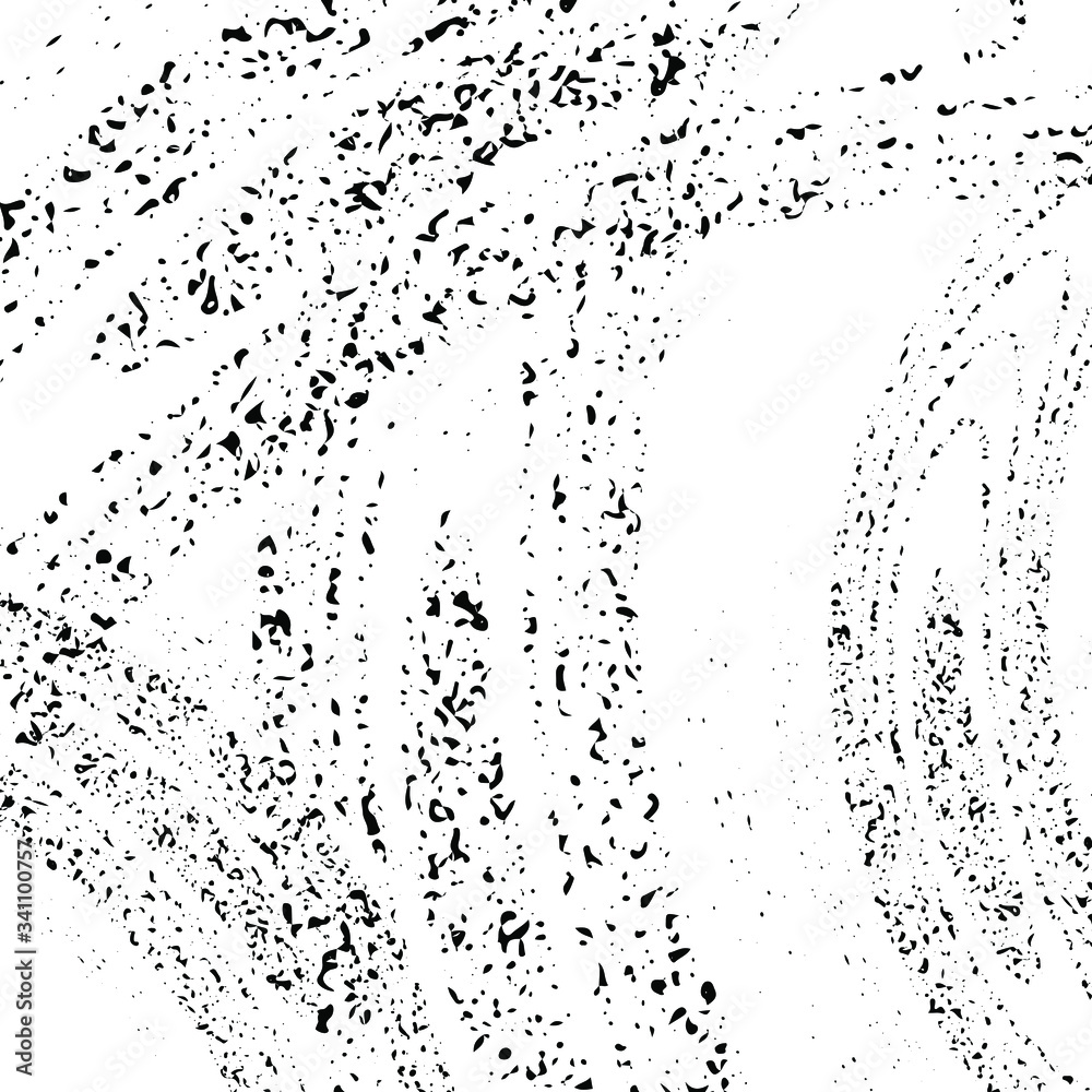 Distress vector texture of curving lines, black and white narrow stripes, distorted lines pattern, dynamical ripply surface. Distress vector texture of curving lines, black and white narrow stripes, distorted lines pattern, dynamical ripply surface.