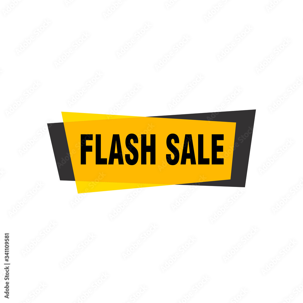 Flash Sale banner template design.Vector illustration. Flash Sale banner template design.Vector illustration.