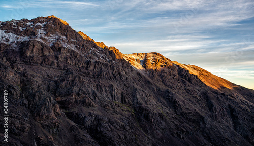 Obraz na płótnie Wyprawa na Jebel Toubkal, Morocco, 2018 w salonie