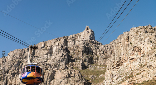 Cable car to the Table Mountain, Cape Town, South Africa