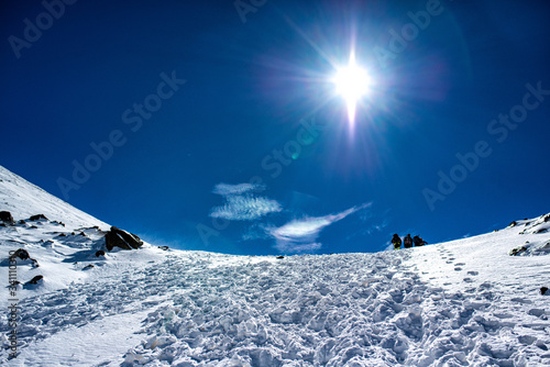 Fototapeta natura panoramiczny panorama krajobraz lód