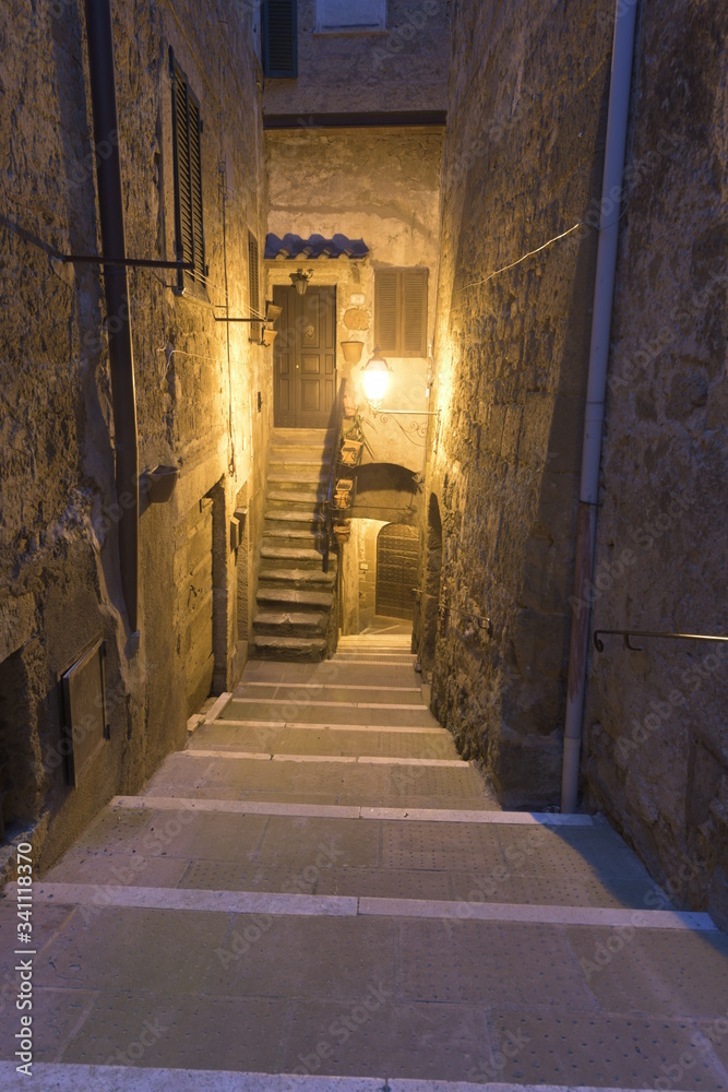 Fototapeta premium narrow street in the old town