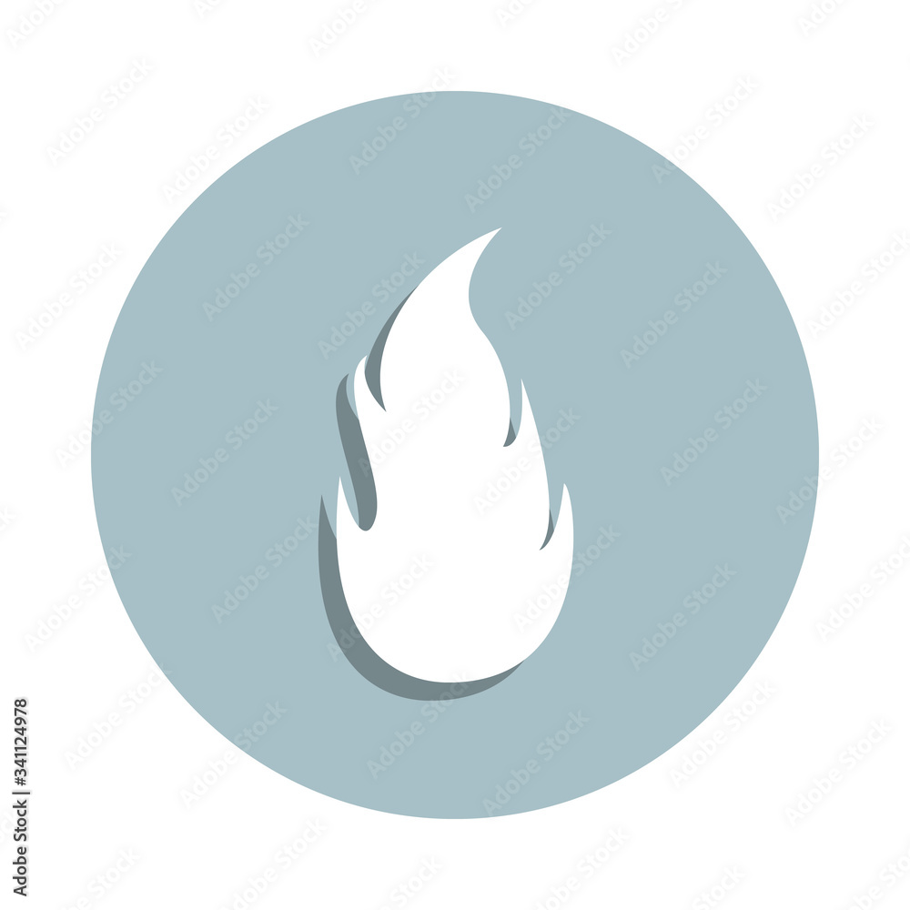 Fire, flame badge icon. Simple glyph, flat vector of fire icons for ui and ux, website or mobile application Fire, flame badge icon. Simple glyph, flat vector of fire icons for ui and ux, website or mobile application