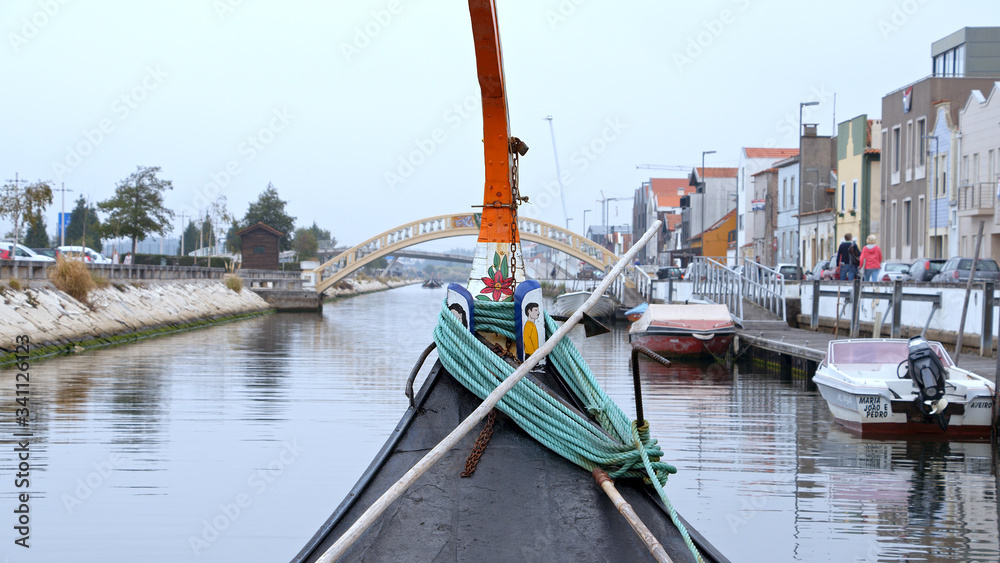 Gondola Ride through the canals of Aveiro - travel photography
