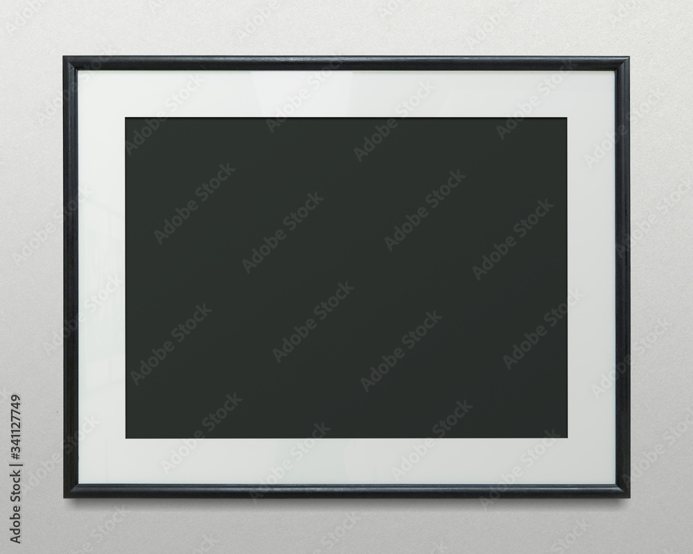 Minimal black frame mockup Minimal black frame mockup