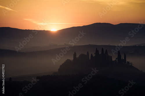 sunrise over the tuscany © Anton Rostovsky