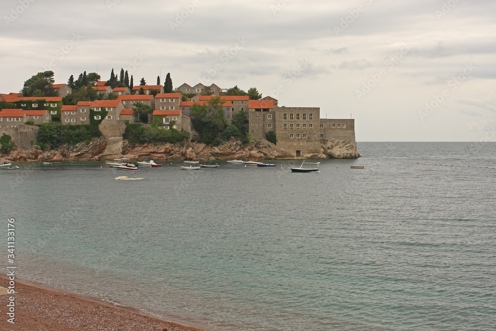 Obraz premium view of the old town