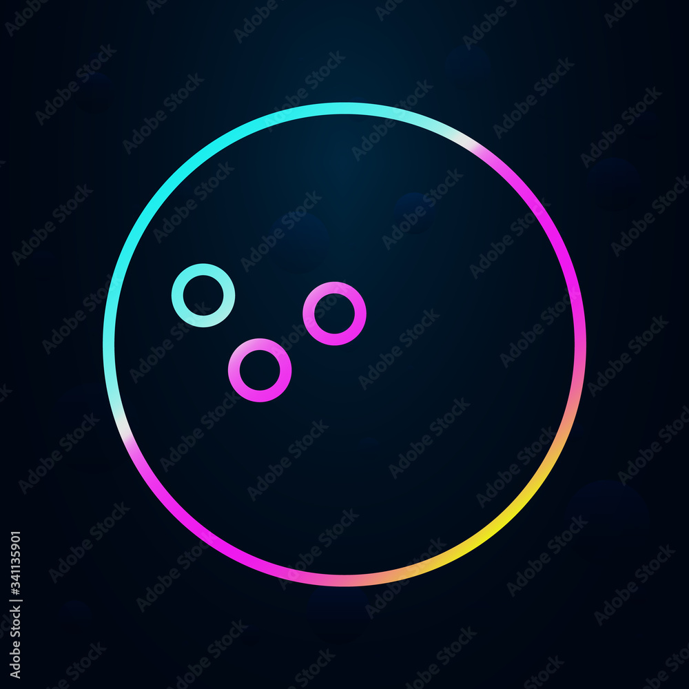 Sport, ball, bowling nolan icon. Simple thin line, outline vector of sport icons for ui and ux, website or mobile application Sport, ball, bowling nolan icon. Simple thin line, outline vector of sport icons for ui and ux, website or mobile application