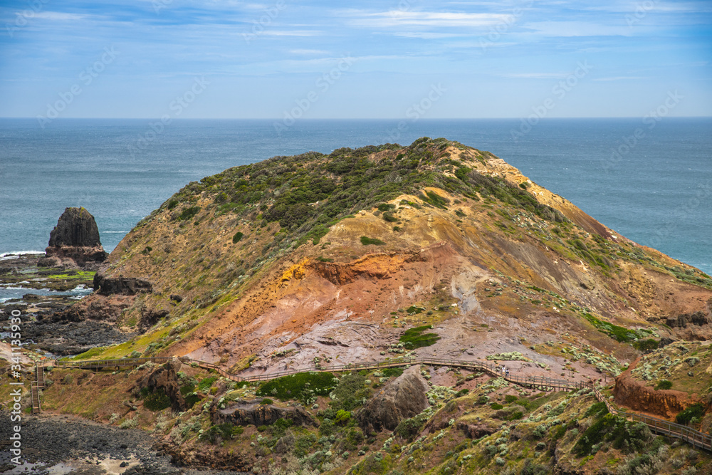 Natural view in Mornington Peninsula National Park.