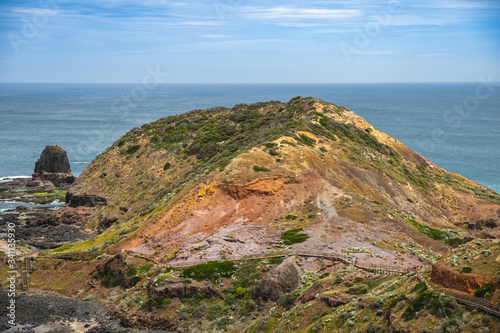 Obraz na płótnie Natural view in Mornington Peninsula National Park. w salonie