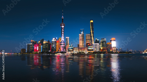 Photography Shanghai skyline