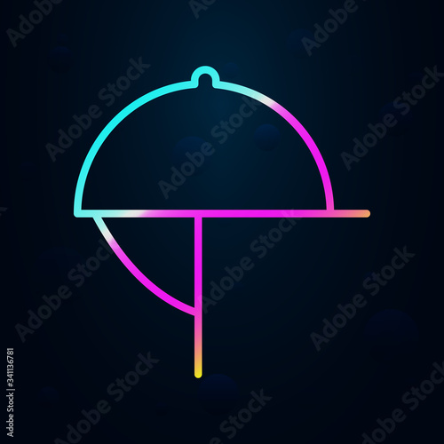 Sport, helmet nolan icon. Simple thin line, outline vector of sport icons for ui and ux, website or mobile application