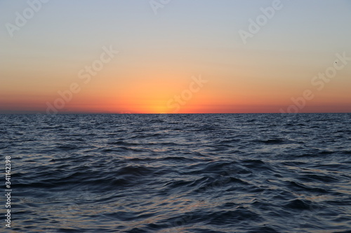 sunset over the sea © Ashley
