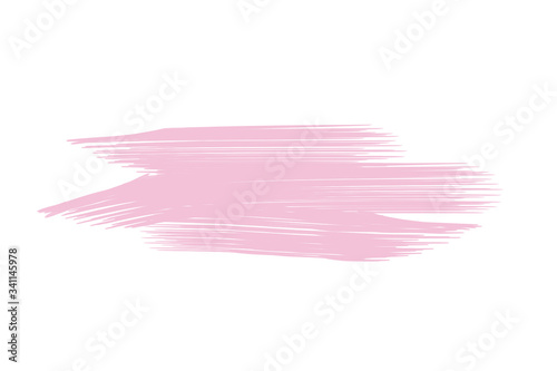 Pink brushstroke  background element 