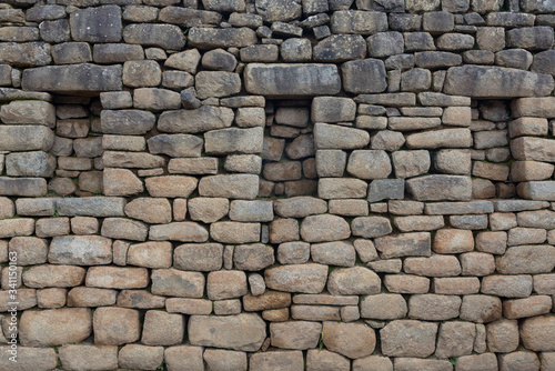 Ancient Inca's wall in Peru