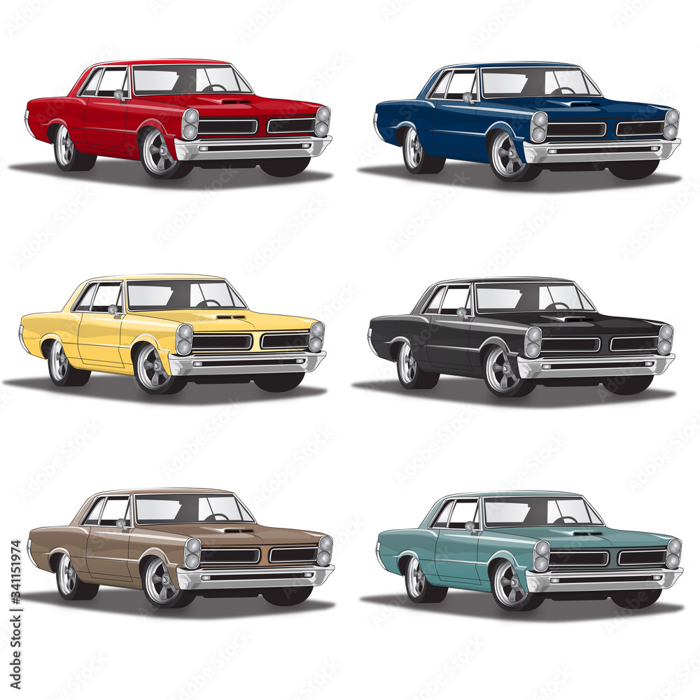 60's Classic Muscle Cars