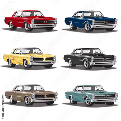 60 s Classic Muscle Cars