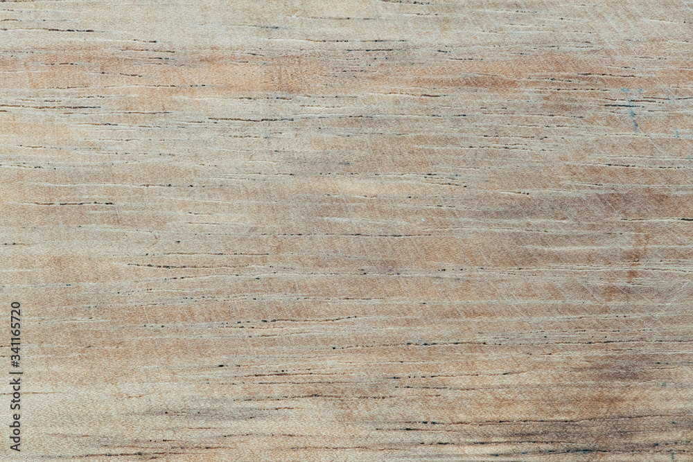 Naklejka premium Wooden plank close up