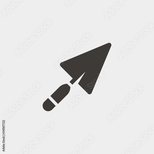 building spatula icon vector illustration and symbol for website and graphic design