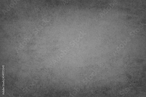 Tableau sur toile Plain smooth gray paper background