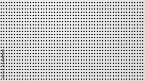 Dot white black pattern texture background. Abstract technology big data digital concept. 3d rendering.