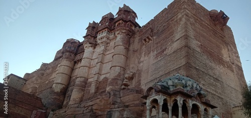 mehranghad fort jodhpur rajsthan india photo